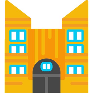 şehir binası simgesi oluşturma