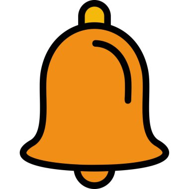 Zil. Web simgesi basit illüstrasyon