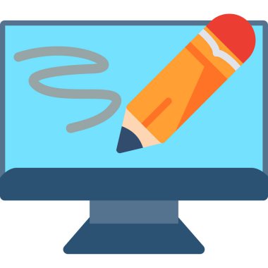 Düz Ağ simgesi çiziliyor