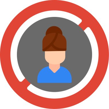 kullanıcı düz vektör simgesi