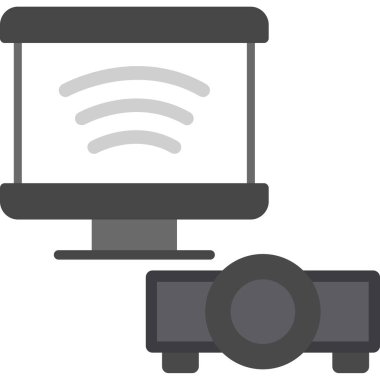 Kablosuz bağlantı sinyali. Basit resimleme