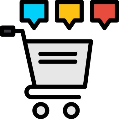 Sepet ecommerce arabası simgesi