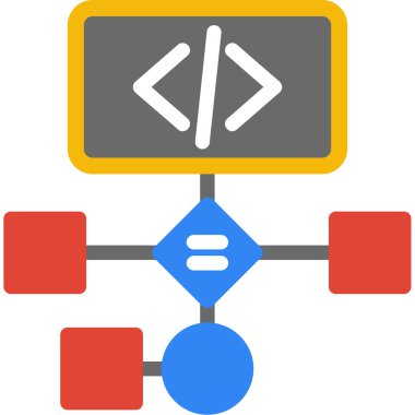 veri ağı. Basit illüstrasyon