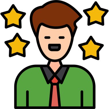 iş adamı avatar simgesi