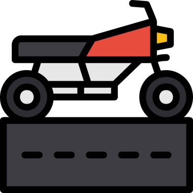 Araç simgesi, vektör illüstrasyonu