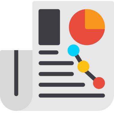 veri analiz veri rapor simgesi