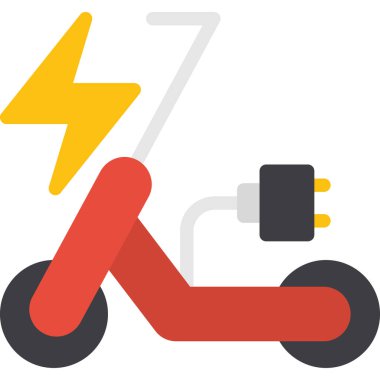 elektrikli araba elektrik simgesi