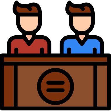 İnsan simgesinin vektör illüstrasyonu