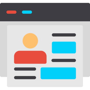 Online Pazarlama vektör simgesi