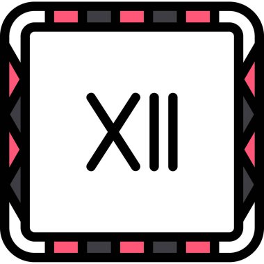 Modern b 'nin vektör illüstrasyonu eksik simgesi