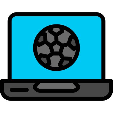 Futbol topu. Basit tasarım