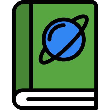 kitap simgesi, vektör illüstrasyonu