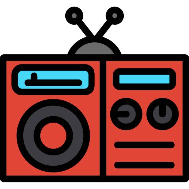 kayıt simgesi vektör illüstrasyonu