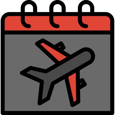 tatil simgesi çizimi