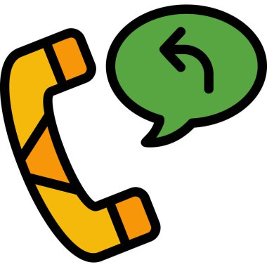 Çağrı merkezi. Web simgesi basit illüstrasyon