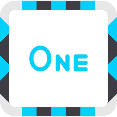 Renkli çemberlerin arkaplanındaki harf ile metin