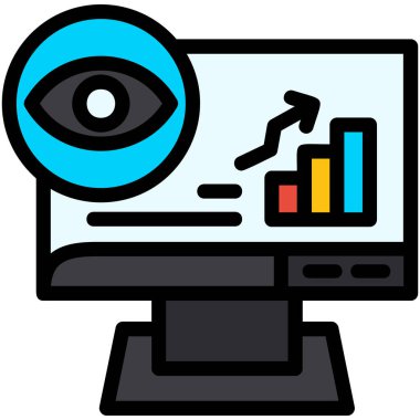 analitik iş analizi simgesi