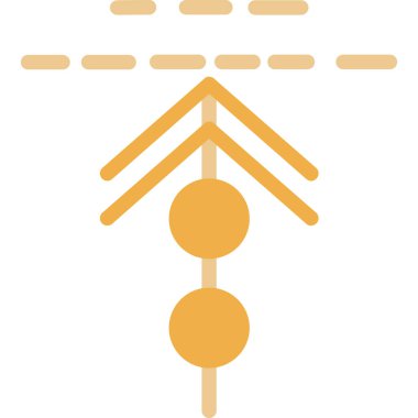 Noel ağacı vektör simgesi