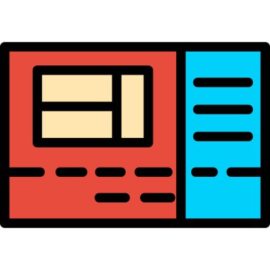 Bilgisayar. Web simgesi basit illüstrasyon