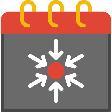 Takvim. Web simgesi basit illüstrasyon