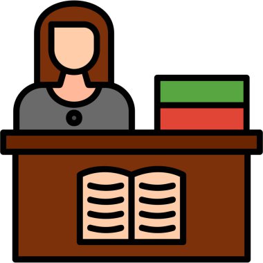 Banka servisi. Web simgesi basit illüstrasyon