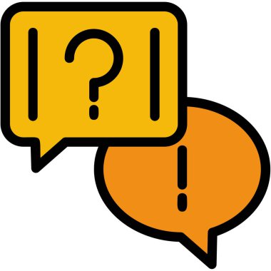 soru işaretli konuşma balonu