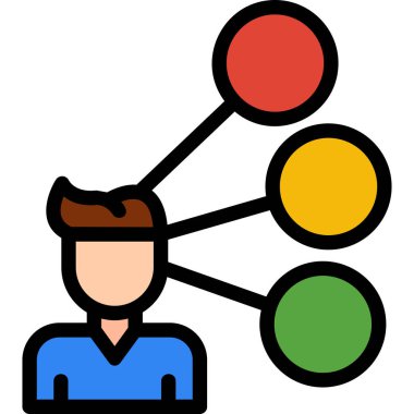 Sosyal medya simgesi olan insanlar