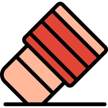 Boya silindiri ikonu. Web için boya silindiri vektör simgesinin özet çizimi