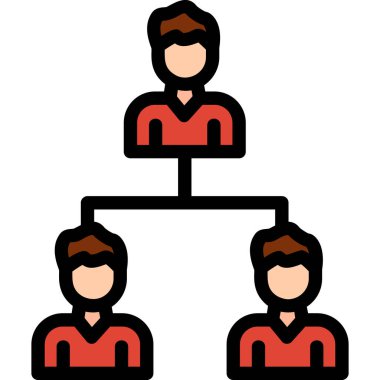 insanlar simge vektör illüstrasyonu