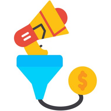 para hunisi simgesi düz izole vektörü