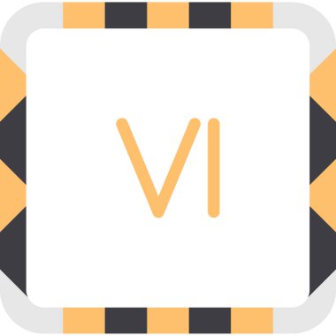 v harfi logo simgesi, kartvizit şablonları vektörü