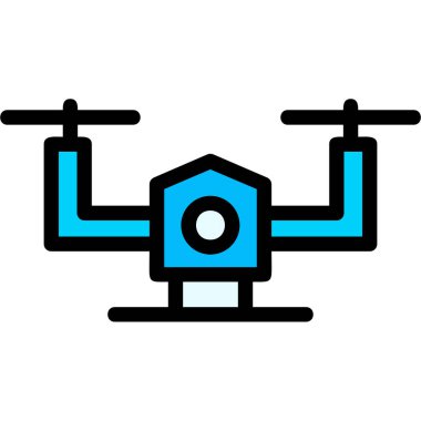 İHA simgesine sahip dron, özet biçimi