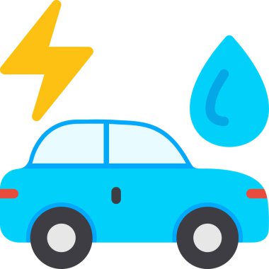 - Araba. Web simgesi basit illüstrasyon