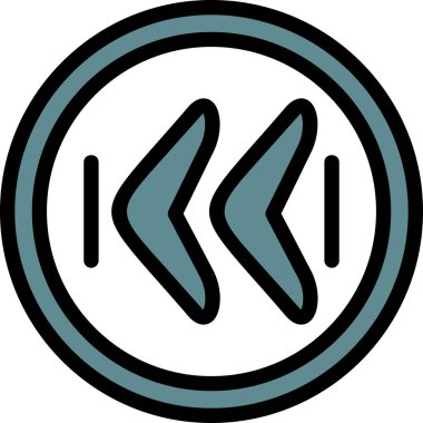 Modern bir simgenin vektör illüstrasyonu