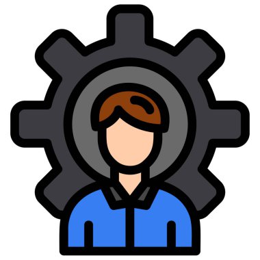 Mühendis vites işçisi simgesi