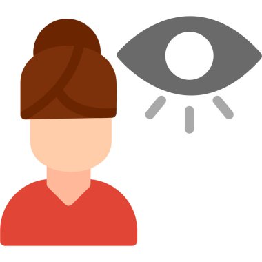 kadın göz vektörü çizimi tasarımı