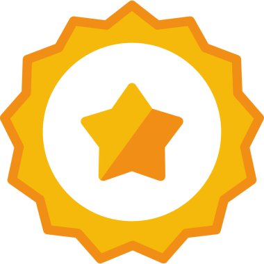 yıldız simgesi vektör illüstrasyonu