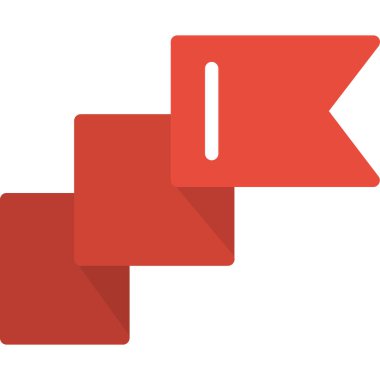 Düz biçimli ok yönü simgesi