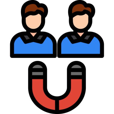 çift simgesi, vektör illüstrasyonu