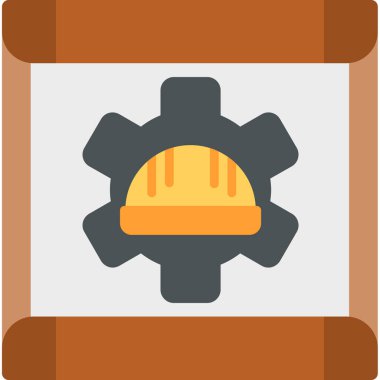 Bir simgenin vektör illüstrasyonu