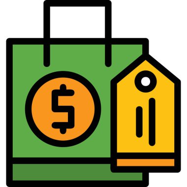 çanta para çantası simgesi iş yönetimi kategorisinde