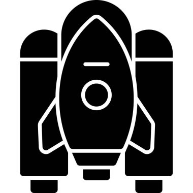 Uçak yolculuğu simgesi katı bir biçimde