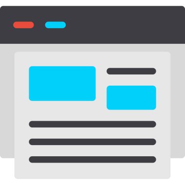 Web simgesi tasarımı vektör illüstrasyonu