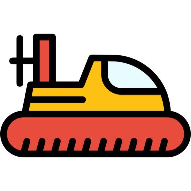 Tekne. Web simgesi basit illüstrasyon