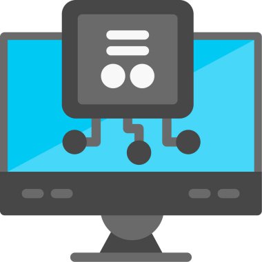 Bilgisayar monitörü. Basit tasarım