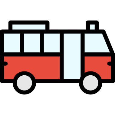 İtfaiye aracı. Basit tasarım