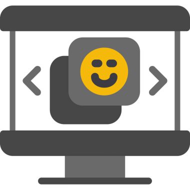 İnternet sohbeti. Web simgesi