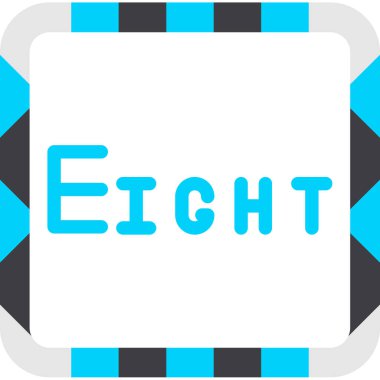 Renkli alfabe harf tasarımı