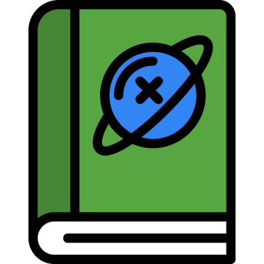 Kitap. Web simgesi basit illüstrasyon