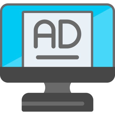Reklam reklam ikonu
